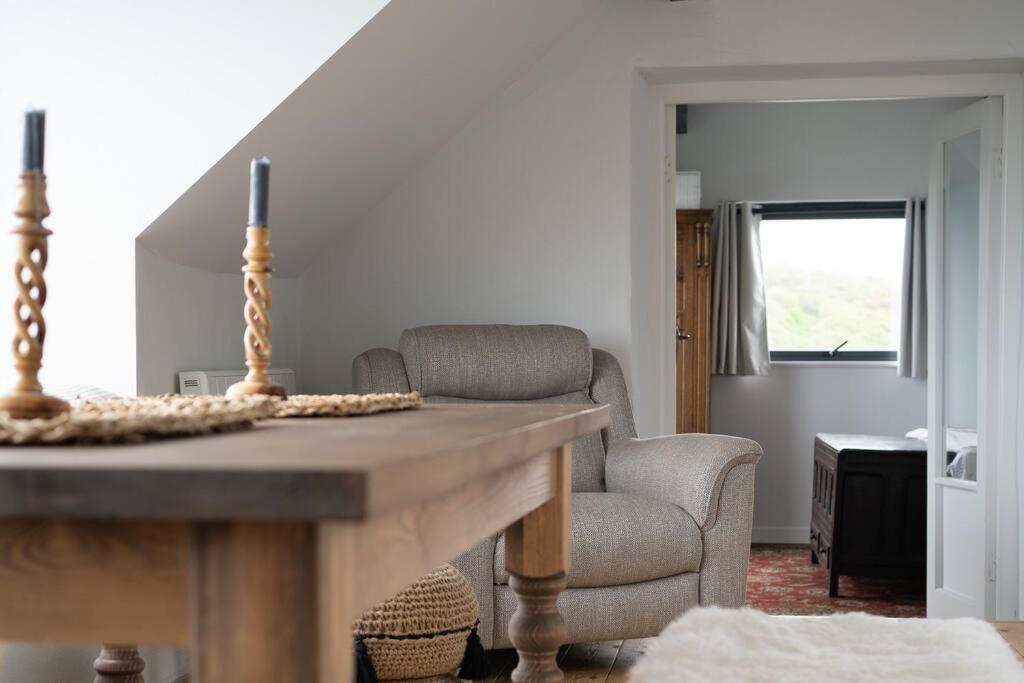 Cliff-Top Cottage On Coast Path W/Panoramic Views Trevine Eksteriør billede