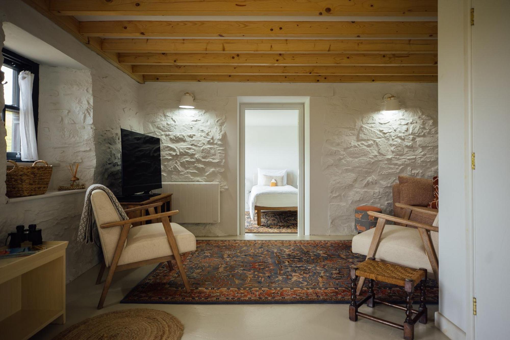 Cliff-Top Cottage On Coast Path W/Panoramic Views Trevine Eksteriør billede